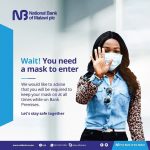 Masks are now mandatory in Malawi banks