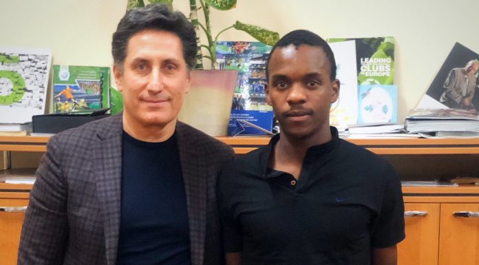 Malawian footballer features in the UEFA Champions League
